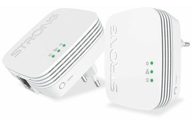 Strong Powerline 1000 DUO MINI / Sada Powerline adaptérov / 1000Mbps / 1x LAN / 2ks