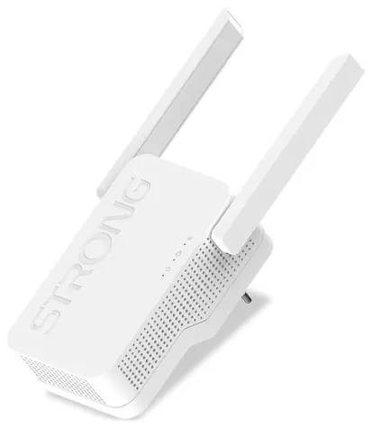 Strong AX3000 / Wi-Fi Repeater AX3000 / Dual-Band / 2.4GHz - 574Mbps / 5GHz -2402Mbps / 1x GLAN