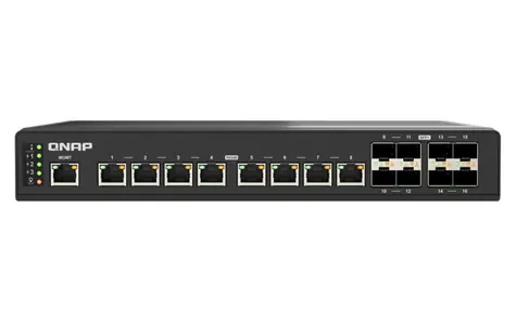QNAP QSW-IM3216-8S8T / Riadený switch / 8x 10GbE RJ45 / 8x 10GbE SFP+