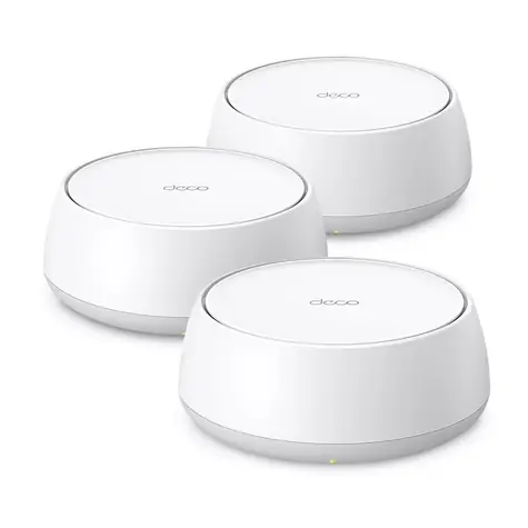 TP-LINK Deco BE22(3-pack) BE3600 / router BE3600 / Dual-band / 2.4 GHz 688Mbps / 5GHz 2882Mbps / 2x LAN