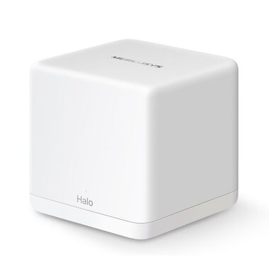 Mercusys Halo H60X 1ks biela / WiFi systém MESH AX1500 / Dual-Band / 1201 Mbps + 300 Mbps / 2x RJ45