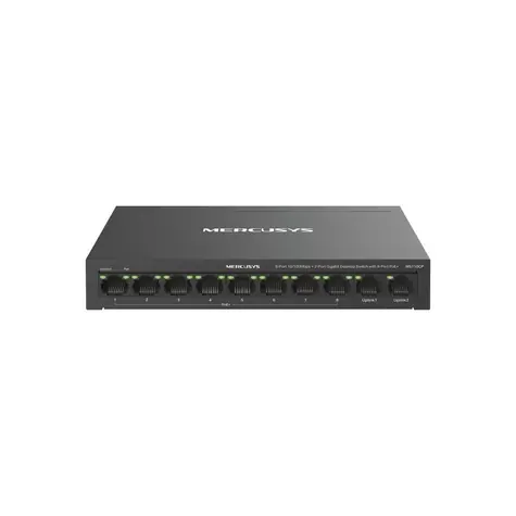 TP-LINK Mercusys MS110CP / Switch / 2x GLAN / 8x LAN PoE+ 