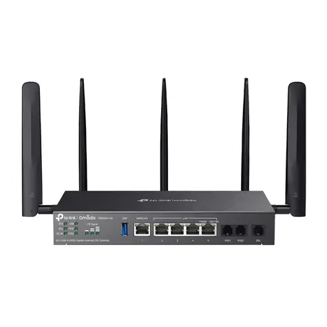 TP-LINK Omada DR3650v-4G / AX3000 / 4G + Cat6 / VDSL2 35b / VPN / 5x GLAN / 1× DSL / 1x USB-A