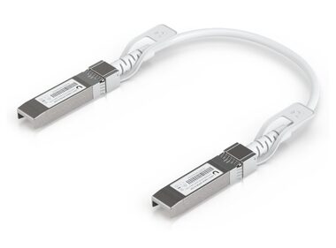 Ubiquiti Uplink Cable SFP28 0.3m biela / 1/10/25Gbps / podpora SFP/SFP+ / priemer 3mm
