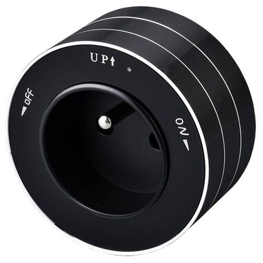 Viking zásuvkový modul A30 čierna / zásuvka 230 V