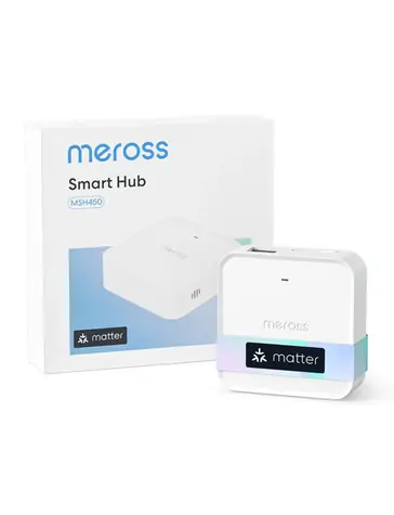 Meross Matter SMART Wi-Fi Hub biela / SMART home centrála / Wi-Fi / MSH450MA / EU verzia