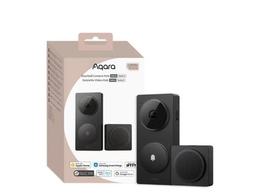 Aqara Doorbell Camera Hub G410 Select (CH-C09D) čierna / inteligentný videozvonček s hubom / 2048x1536