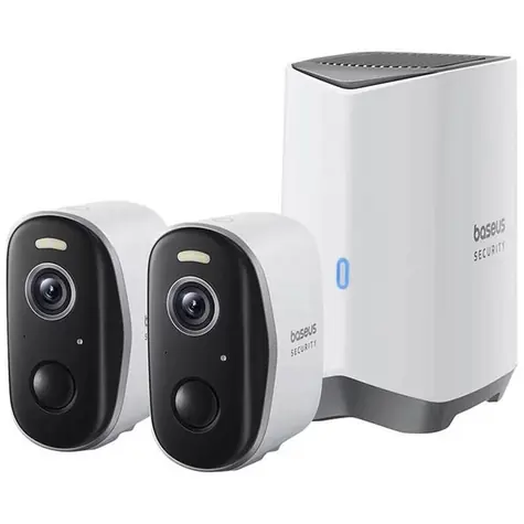 Baseus Security N1 PLUS 2K / Kamerový systém / 2x kamera N1 PLUS & centrálna stanica