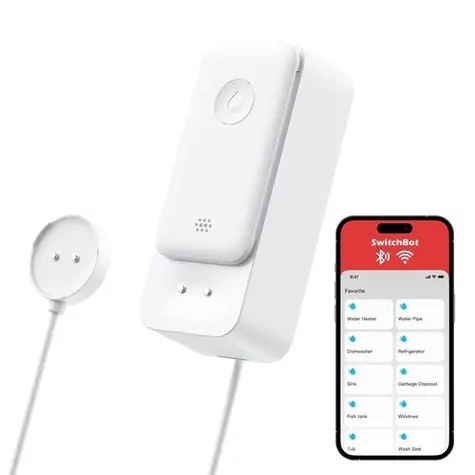 SwitchBot Water Leak Detector WiFi + kábel / detektor úniku vody so senzorom na kábli