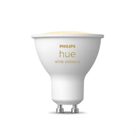 Philips Hue WA LED žiarovka 4.2W 1ks / GU10 / 400lm / 2200K-6500K / IP20