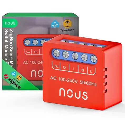 Nous B6Z ZigBee MINI SMART spínací modul / 1 kanál / bez merania spotreby