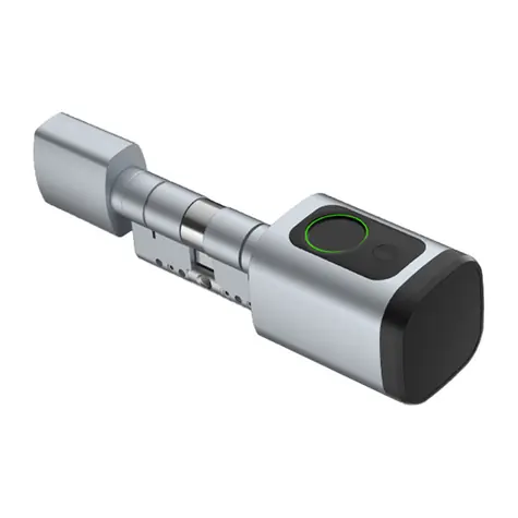 Avatto SDL-V1-S90 Digitálna zámková vložka 90 mm strieborná