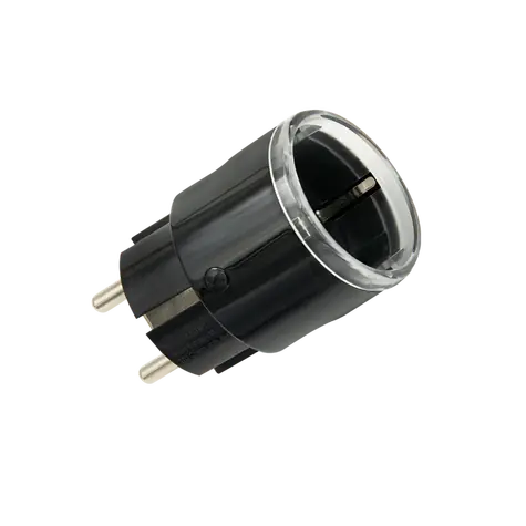 Shelly Plug S MTR Gen3 Chytrá zásuvka s meraním spotreby čierna / Wi-Fi / BT / 12A / Schuko