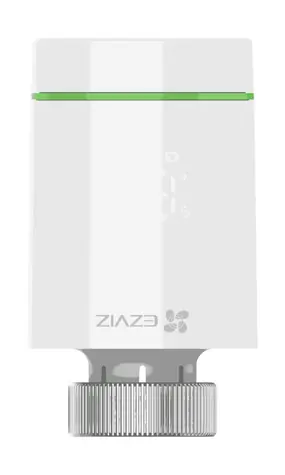 Ezviz T55 Múdra termostatická hlavica biela / Zigbee / 55×95 mm / 2× 1.5V AA