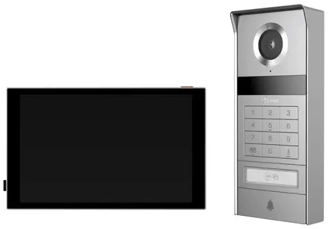 Ezviz TP9 Pro Chytrý domáci interkom čierno-strieborná / Wi-Fi / 4K / dotykový monitor 8" / bezdrôtový zvonček / IP65
