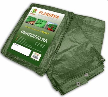 Bradas Krycia plachta zelená 6 x 10 m/90g/m2