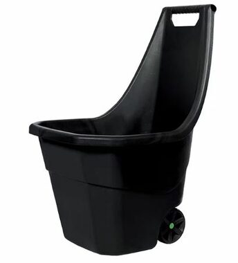 PROSPERPLAST Záhradný traktory LOAD&amp;GO čierna / 55l