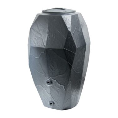 PROSPERPLAST Sud na dažďovú vodu CANYON čierna / 310l / 68 x 68 x 117 cm
