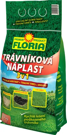 Agro Floria Trávniková náplasť 3v1 1kg