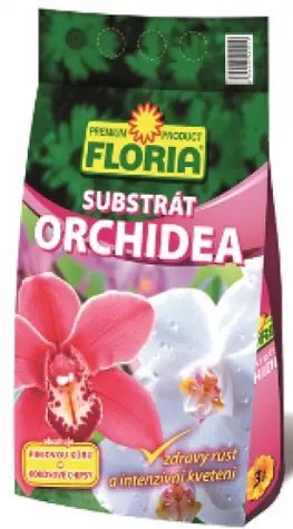 Agro FLORIA Substrát pre orchidey 3l