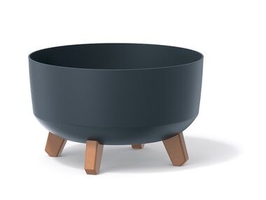 Prosperplast GRACIA LOW 38 cm antracit / Kvetináč 