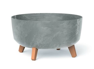 Prosperplast GRACIA LOW 38 cm betón effect / Kvetináč 