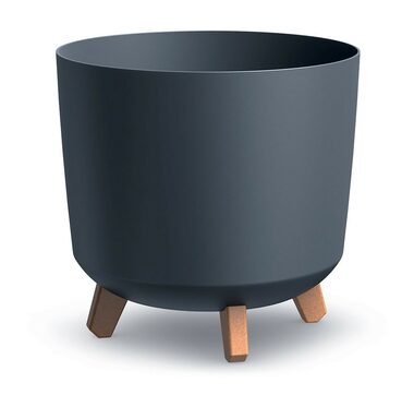 Prosperplast GRACIA TUBUS 29.8 cm antracit / Kvetináč 