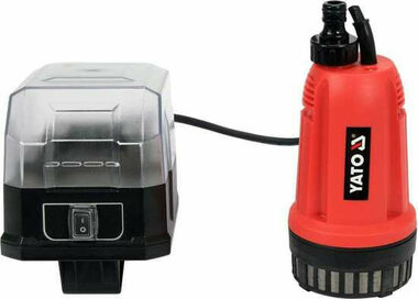 YATO YT-85283 / Aku ponorné čerpadlo / 145W / 2000l/h / zdvih 21 m / 18V / bez aku