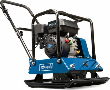 Scheppach HP 1800 S / Vibračná doska / 4.8 kW / 23000N / 4200 úderov-min / 55 x 44 cm doska / 25m/min pojazd / benzínový 