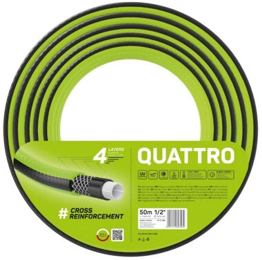 CELLFAST 10-063 Quattro Záhradná hadica (1/2&quot;) - Dĺžka 50 m