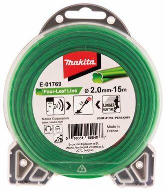 Makita E-01769 struna nylonová 2.0mm 15m zelená