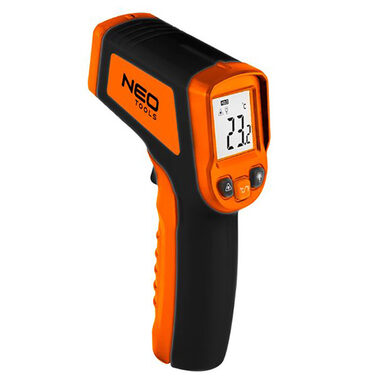 Neo Tools 75-275 / Pyrometer / -50 až 500 stupňov / +/- 1.5 stupňov / IP54 / auto vypínanie / odozva 500 ms