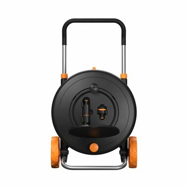 Fiskars 1071670 Comfort Watering wheel L Bubon pojazdný so záhradnou hadicou 1/2" 31.5m
