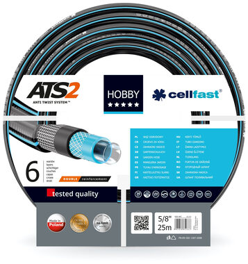 CELLFAST 16-211 Hobby ATS2 Záhradná hadica (5/8&quot;) - Dĺžka 50 m