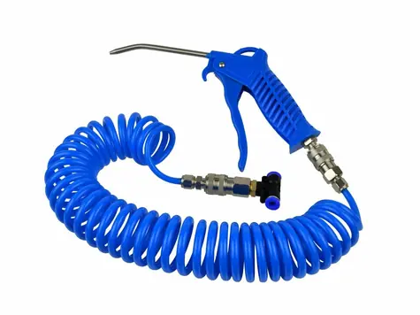 GEKO Ofukovacia pištoľ s dlhou tryskou + 5m hadica + rozbočovač 