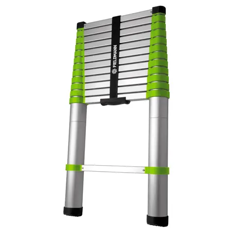 Fieldmann FZZ 4005 / Teleskopický rebrík / 3.8 m / max: 150 kg