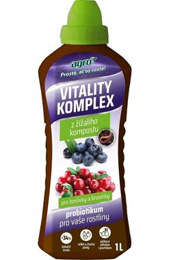 Agro Vitality komplex čučoriedka a brusnica probiotikum pre vaše rastliny 1 l / Hnojivo