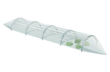 Prosperplast Floo Tunnels - Fóliovník fóliový tunel 240 cm zelený