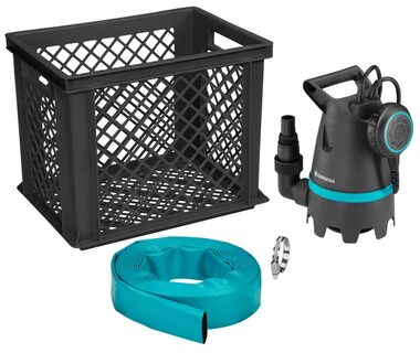 Gardena 09009-47 Odvodňovacia súprava 10500 BASIC / 400 W / 10500 l/h / 0.5 bar / 5.0 m