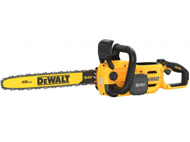 DeWalt DCMCS574N / Aku reťazová píla / 54V XR Flexvolt / Dĺžka lišty 45 cm / Bez aku