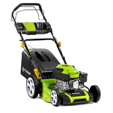 Fieldmann FZR 4611-144B / Benzínová kosačka s pojazdom / OHV RATO 144cc 2.5 kW / záber 46 cm / kôš 65 l / do 1000 m2