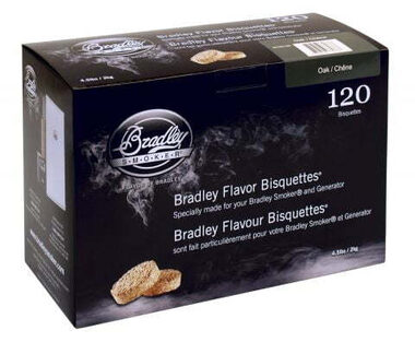 Bradley Smoker Dub 120 ks - Brikety údiace