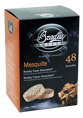 Bradley Smoker Mesquite 48 ks - Brikety údiace