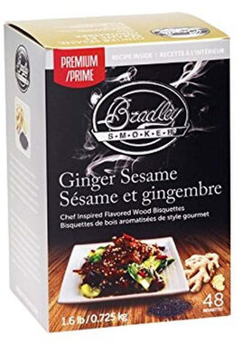 Bradley Smoker Premium Ginger Sesame 48 ks - Brikety údiace