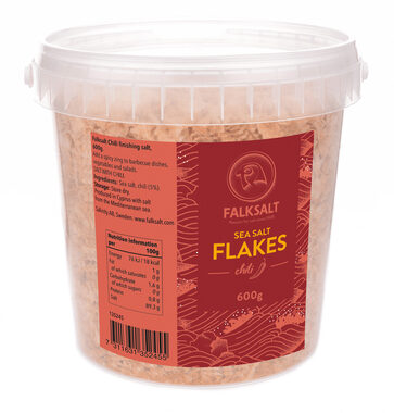 Falksalt Morská vločková soľ chilli 600g