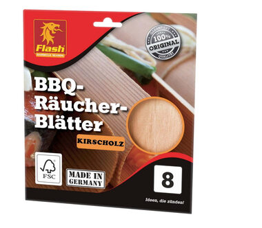 Flash Údené listy čerešňa 8ks