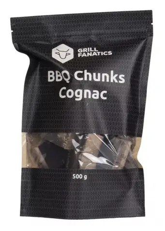 Grill Fanatics Cognac drevené kúsky 500g