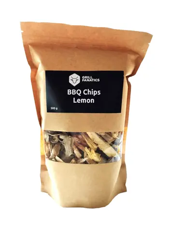 Grill Fanatics Lemon drevená štiepka BBQ 500g