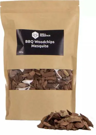 Grill Fanatics Mesquite drevené kúsky BBQ 1kg