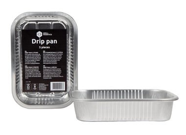 Grill Fanatics Odkvapkávacia tácka malá 5ks